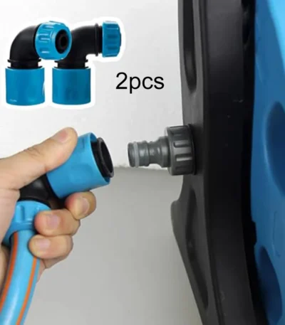 2Pcs Garden Hose Joint Elbow Quick Connectors Sprinklers For Garden Irrigation Car Wash 1/2 Hose Household Garden Watering 1