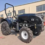 50HP 4×4 Farm Tractor with Rotary Tiller Customized Agricultural Machinery Diesel Engine Tractor for Plowing Farming