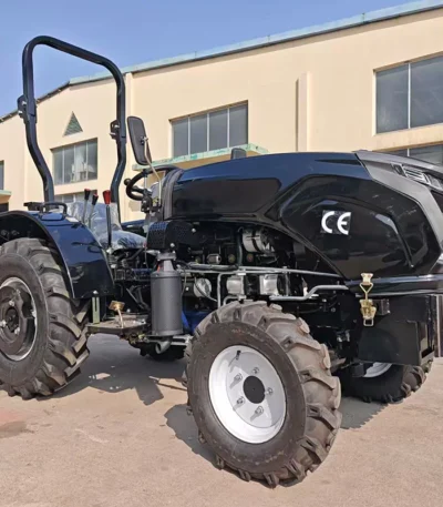 50HP 4x4 Farm Tractor with Rotary Tiller Customized Agricultural Machinery Diesel Engine Tractor for Plowing Farming 1
