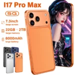 SALE 2026 NEW Silicone Case for SNS i17 Pro Max Original 7.3″ Android Smartphone Accessories HD Global Version