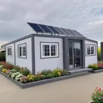 Luxury 3-Bedroom Steel Frame Container Home Mobile Prefab Expandable Unit for Office or Garden Hot