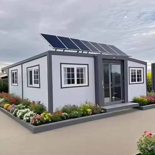 Luxury 3-Bedroom Steel Frame Container Home Mobile Prefab Expandable Unit for Office or Garden Hot