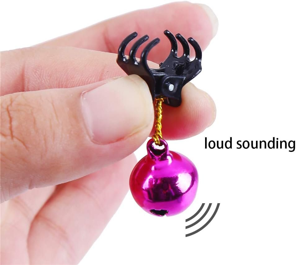 CCINEE 12 Pieces Beard Baubles Ornaments Colorful Mini Gingle Bells Mustache Christmas Decoration for Boyfriends Brothers Fathers and Men - Image 4
