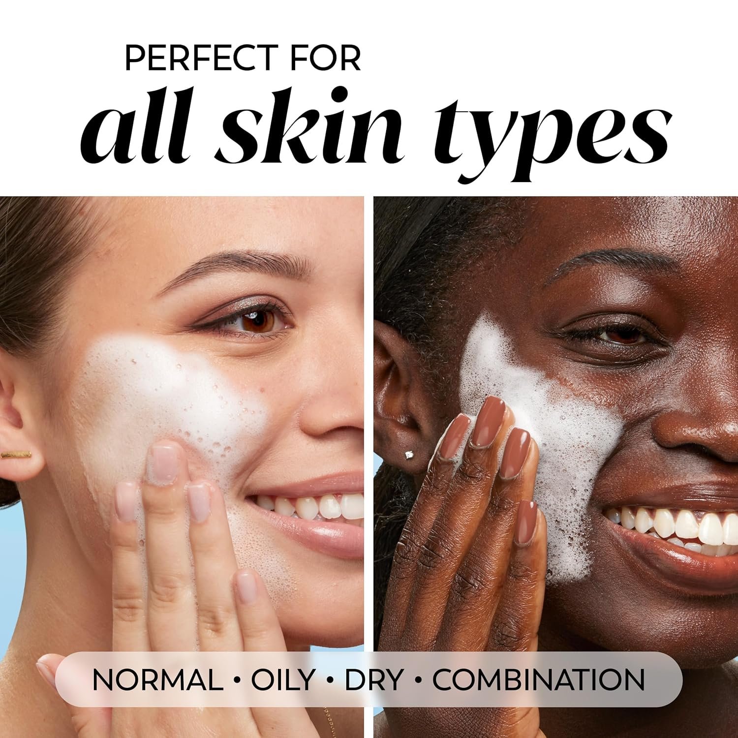 Olay Face Wash, Hyaluronic Acid Cleansing Melts, Fragrance-Free, Daily Use Gentle Cleanser, For All Skin Types, Travel Size, Water-Activated to Clean, Tone, and Refresh, 64ct (2 Pack x 32ct) - Image 7