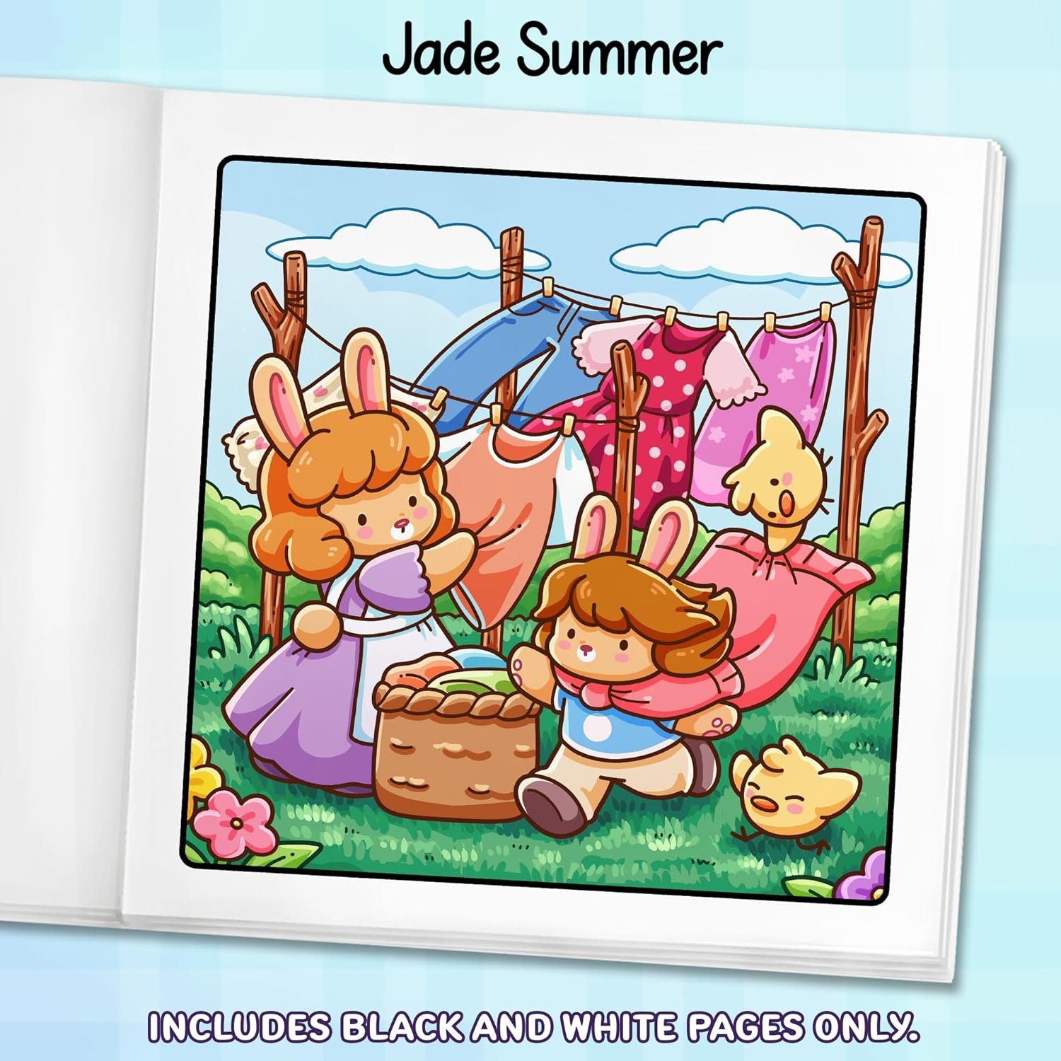 Cozy Country: Cute Coloring Book for Adults and Teens with Adorable Animals and Easy-to-Color Scenes for Relaxation (Cozy Coloring Books) - Image 5
