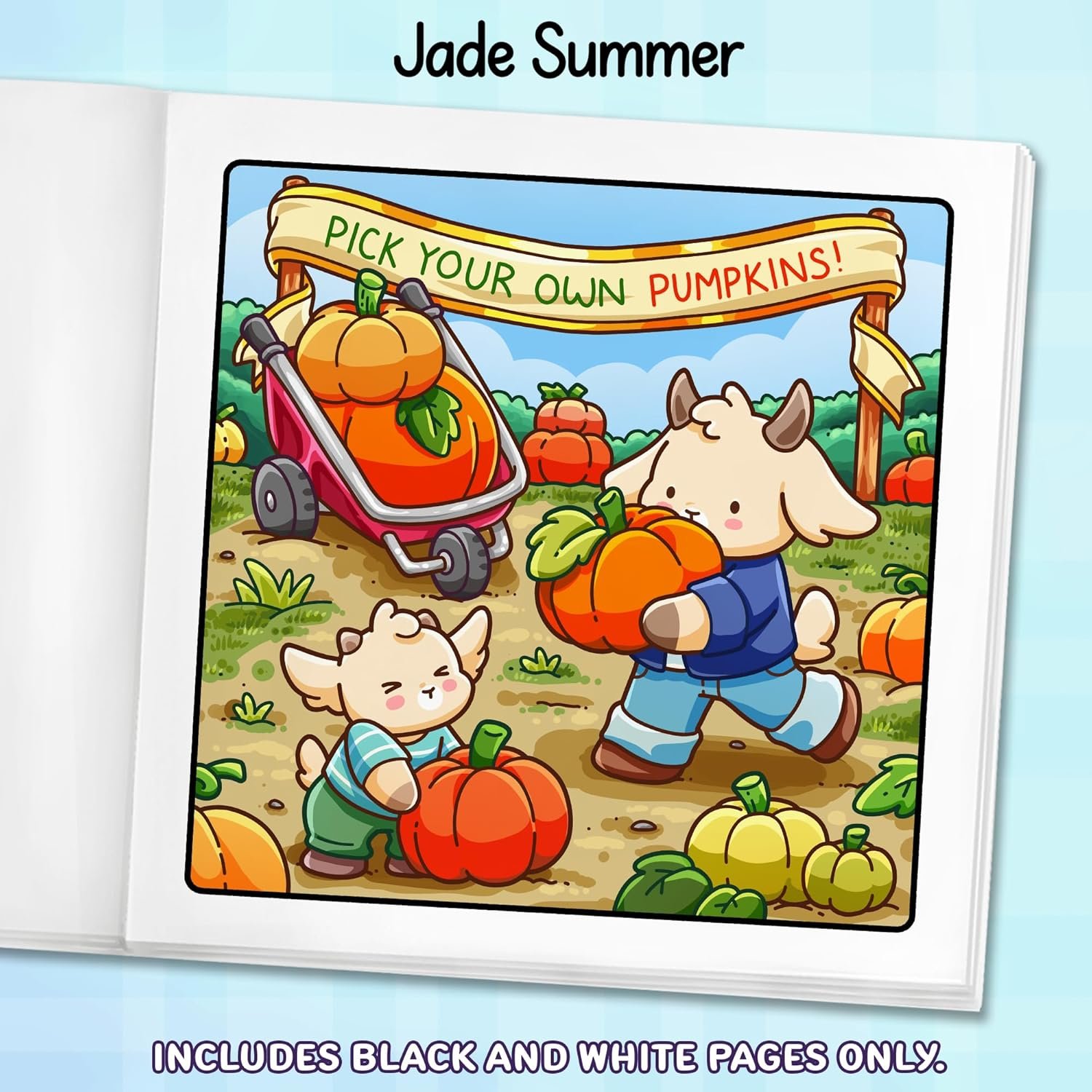 Cozy Country: Cute Coloring Book for Adults and Teens with Adorable Animals and Easy-to-Color Scenes for Relaxation (Cozy Coloring Books) - Image 6