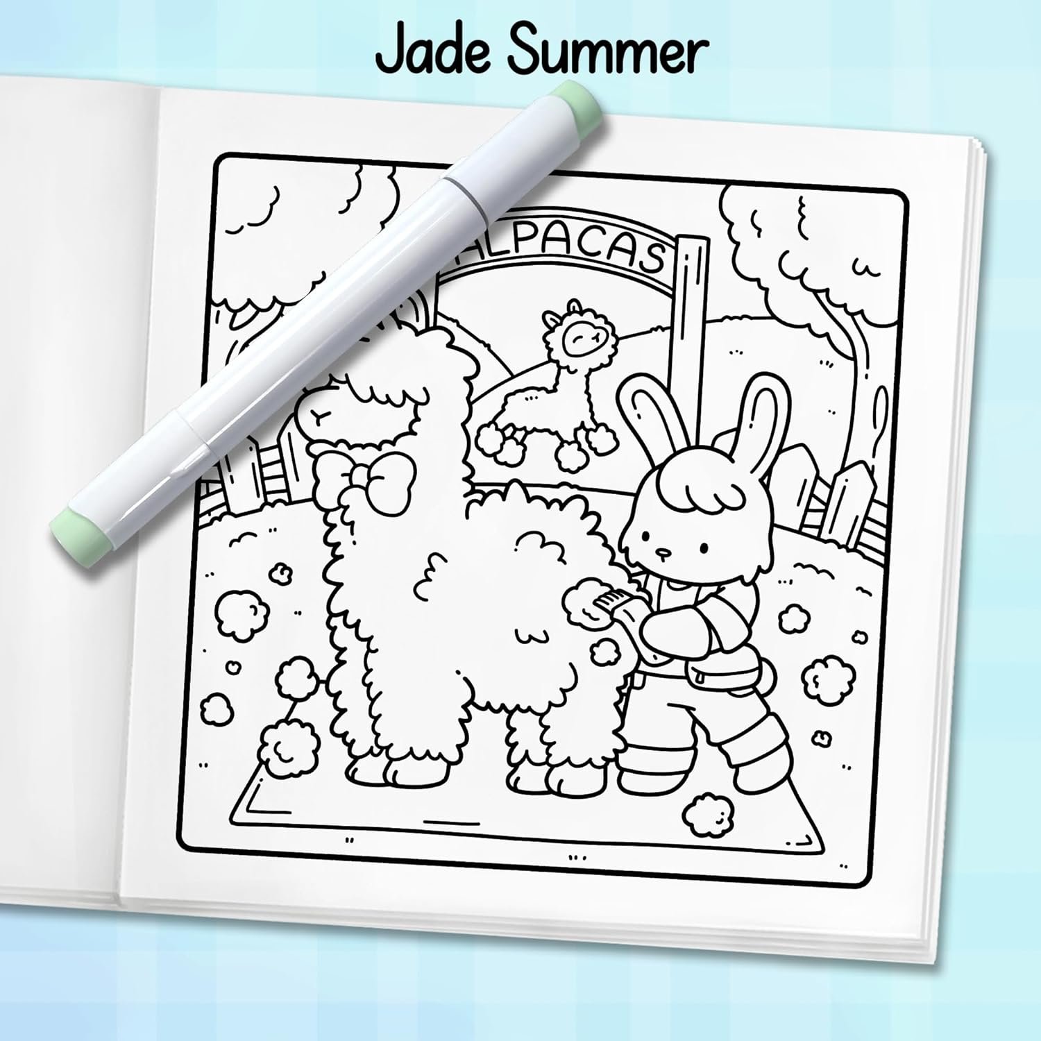Cozy Country: Cute Coloring Book for Adults and Teens with Adorable Animals and Easy-to-Color Scenes for Relaxation (Cozy Coloring Books) - Image 8