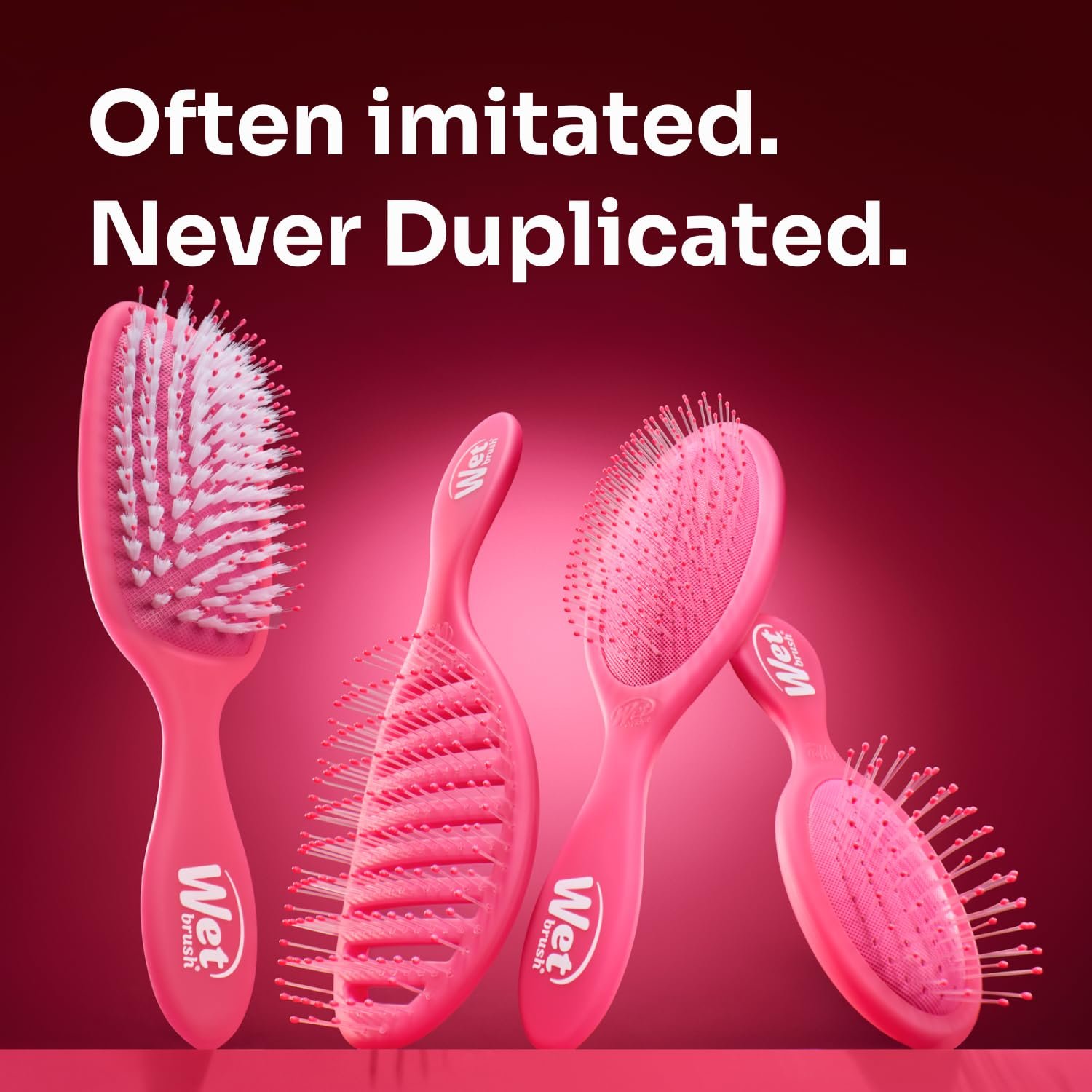 Wet Brush Bluey & Bingo Kids Midi Hair Brush, Smaller Size For Little Hands, Soft Bristles Detangle Knots With Ease, Ergonomic Handle, For All Hair Types, Limited Edition, Purple - Image 8
