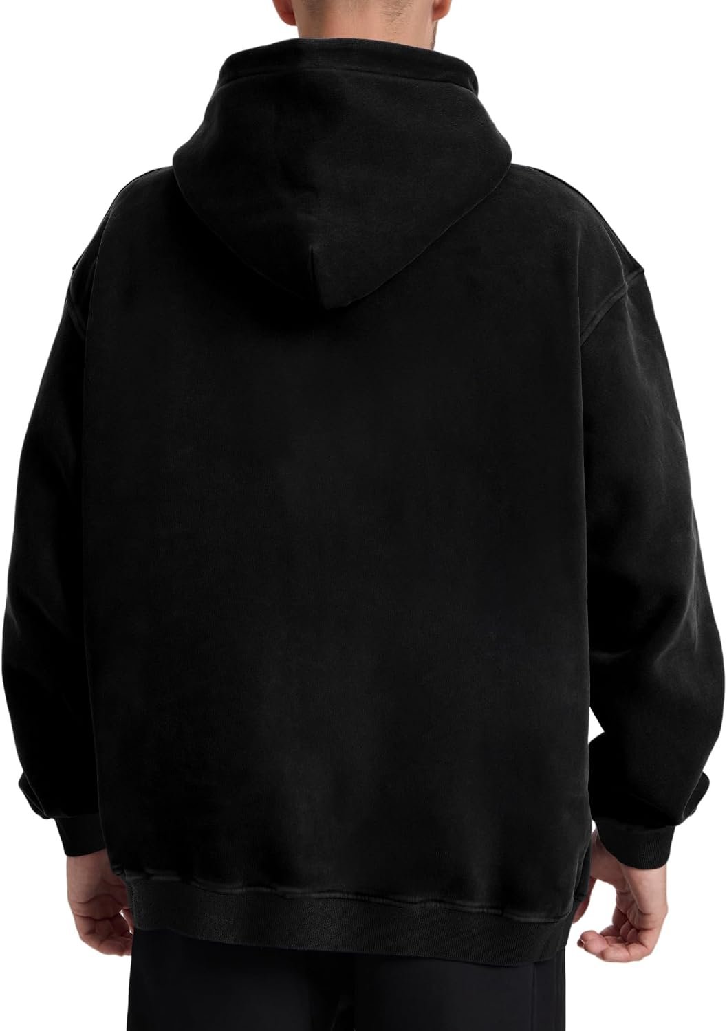 Dnzzs Acid Wash Hoodie Super Soft Sweatshirt for Mens Pullover Oversized Men's Fashion Hoodies & Sweatshirts Vintage Tops - Image 4