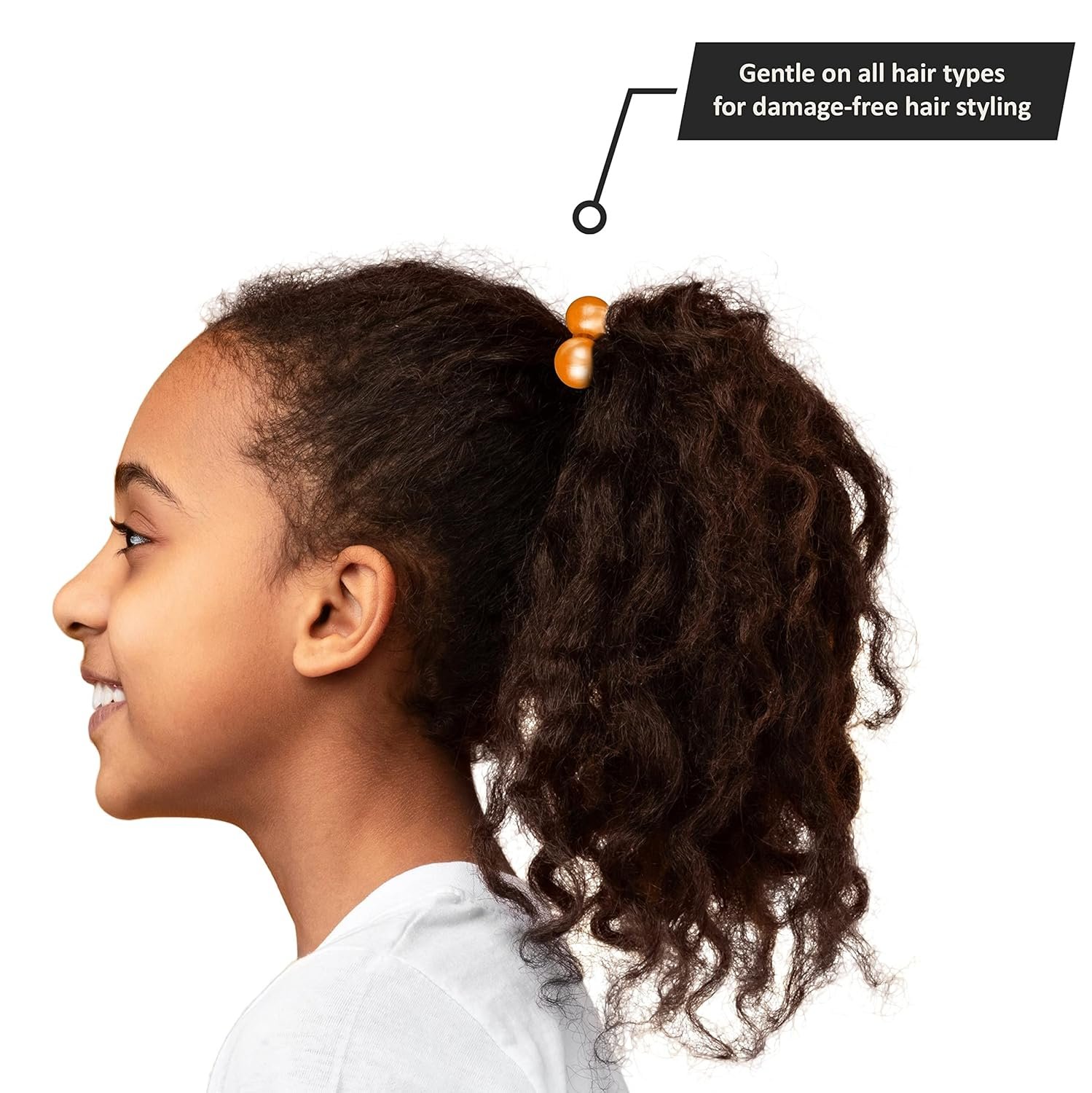 24pc Marble Finish Twin Bead Ponytail Ball Hair Elastics – Brightly Colored Hair Ties for Girls & Toddlers | Fun Kids Hair Accessories | Colorful Ponytail Balls Cute - Image 6