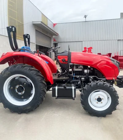 Customized Low Maintenance Four Wheel Tractor Fitted Multifunctional Rotary Tiller & Wheel Type Micro Tiller 1