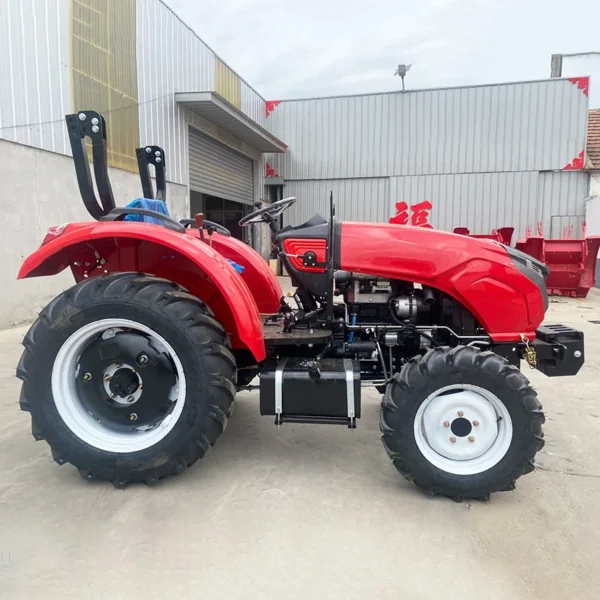 Customized Low Maintenance Four Wheel Tractor Fitted Multifunctional Rotary Tiller & Wheel Type Micro Tiller 1