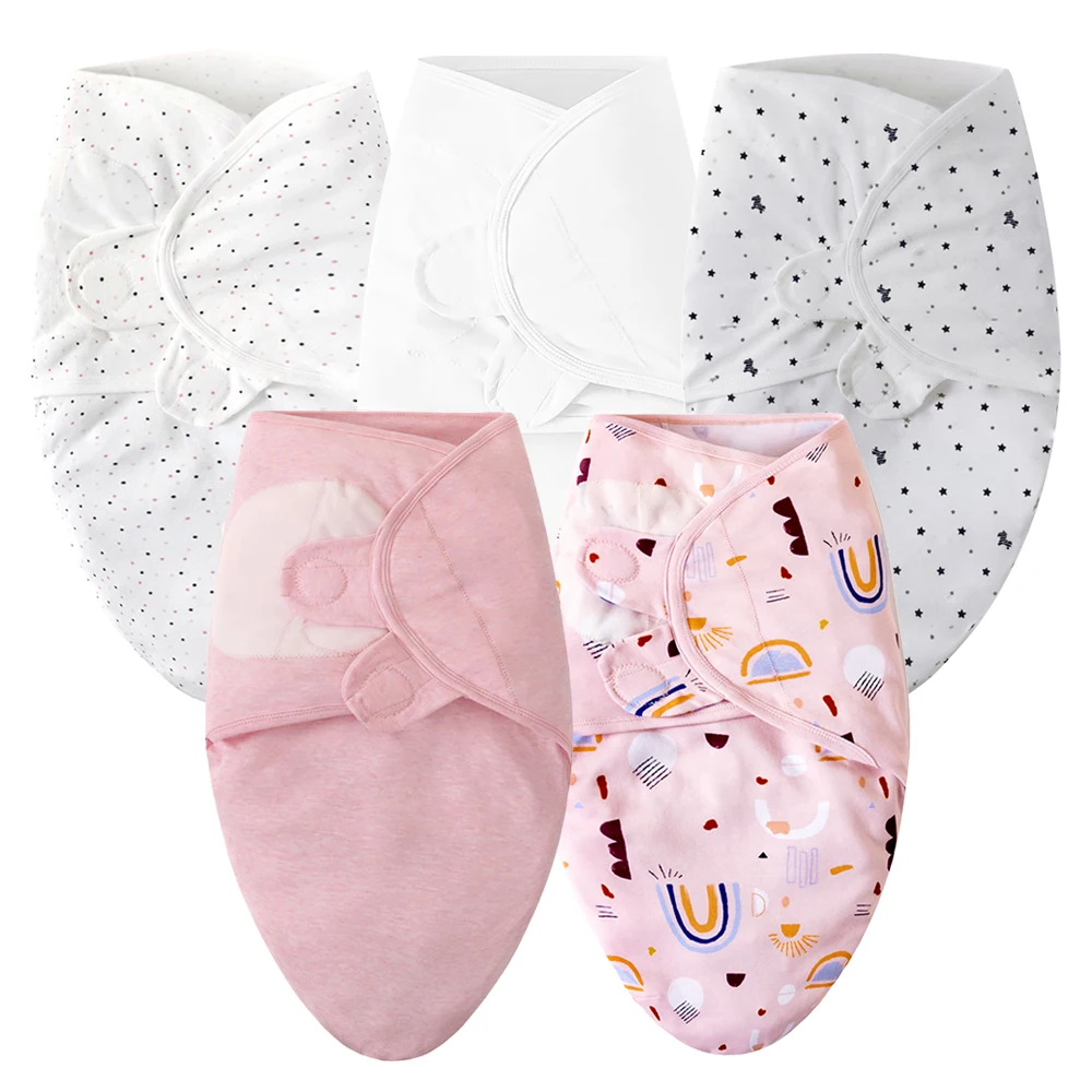 Baby Blanket Hat Set Cartoon Printed Cotton Newborn Swaddle Adjustable Infant Sleeping Swaddle Wraps All Seasons 0-6 Months Baby Blanket Hat Set Cartoon Printed Cotton Newborn Swaddle Adjustable Infant Sleeping Swaddle Wraps All Seasons 0-6 Months