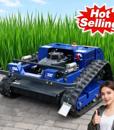 Customized Upgraded Version Lawn Mower CE EPA Certified Remote Control Crawler Mower for Garden Orchard and Large Area Lawn Care 1