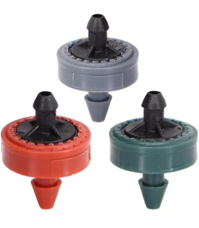 200-50pcs 2L 4L 8L Pressure Stable Flow Lawn Automatic Compensating Dripper Durable Compact Flexible Drip Irrigation Regulator 1