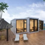 40ft Luxury Folding Container House Modular Prefabricated Home Steel Structure Mobile Tiny House for Granny Flat Garden Room