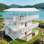 2 Story Container House Ready To Live in 3 4 5 Bedrooms Prefabricated Modular House Prefab Expandable Home with Kitchen Bathroom