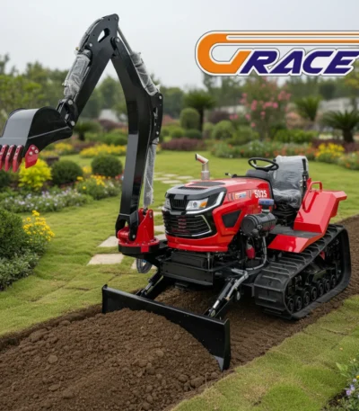 Customized Mini Crawler Tractor 25HP EPA Approved Waterproof Garden Tractor Fast Shipping Supply 1