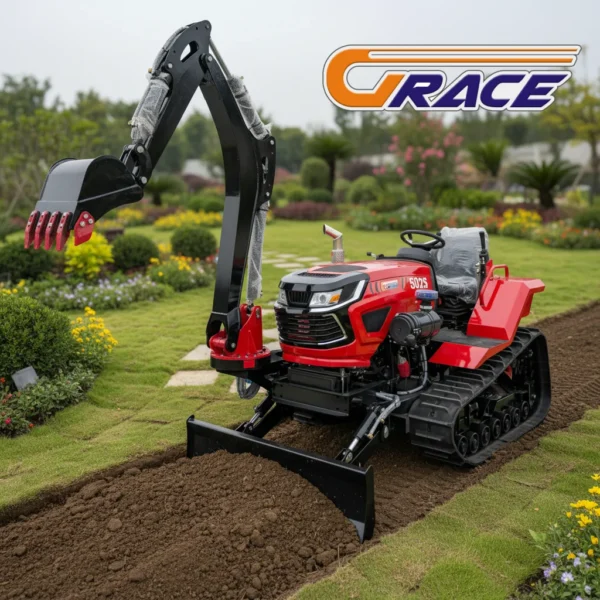 Customized Mini Crawler Tractor 25HP EPA Approved Waterproof Garden Tractor Fast Shipping Supply 1