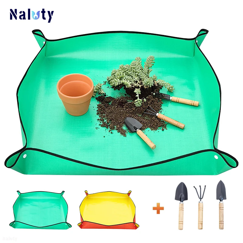 Waterproof Foldable Planting Mat Garden Mat Garden Potting Pad for Flowerpot Transplanting Mixing Soil Plant Pruning Garden Tool Waterproof Foldable Planting Mat Garden Mat Garden Potting Pad for Flowerpot Transplanting Mixing Soil Plant Pruning Garden Tool