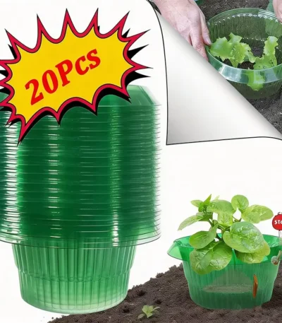 Reusable Vegetables Protection Covers Garden Plant Snail Slug Protection Collars Agricultural Save Water Guard for Flowers 1