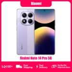 Xiaomi Redmi Note 14 Pro 5G NFC smartphone MediaTek dimension 7300-Ultra AMOLED screen 6,67 1,5 K 120 Hz 5110 mAh 200 MP camera