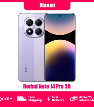 Xiaomi Redmi Note 14 Pro 5G NFC smartphone MediaTek dimension 7300-Ultra AMOLED screen 6,67 1,5 K 120 Hz 5110 mAh 200 MP camera 1