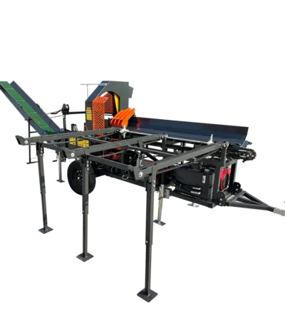 30ton Heavy Duty Firewood Processor Firewood Cutting and Splitting Machine with Large Live Deck 1