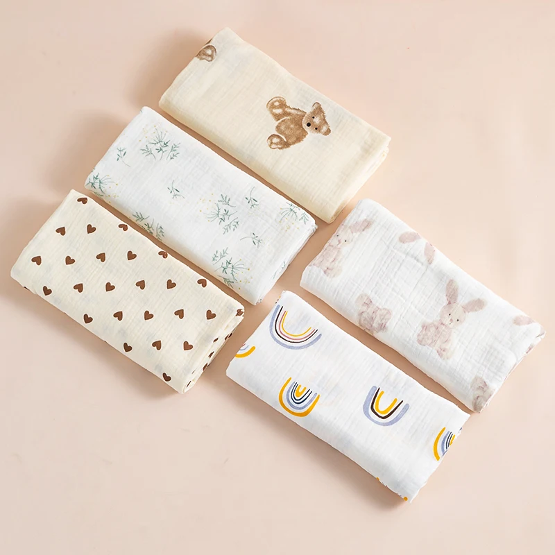 Ins Baby Blanket Muslin Swaddle 2 Layer Cotton Receive Blankets for Newborn Bath Towel Summer Bedding Baby Items Mother Kids Ins Baby Blanket Muslin Swaddle 2 Layer Cotton Receive Blankets for Newborn Bath Towel Summer Bedding Baby Items Mother Kids