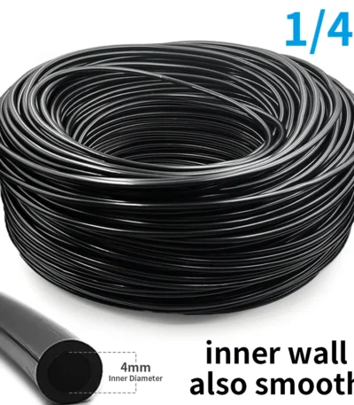 DIY Arbitrary Length 10M/20M/30M... Garden Hose 4/7mm Watering Irrigation System Supplies PVC Micro Drip Pipe Adjustable 1