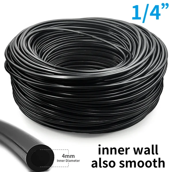 DIY Arbitrary Length 10M/20M/30M… Garden Hose 4/7mm Watering Irrigation System Supplies PVC Micro Drip Pipe Adjustable