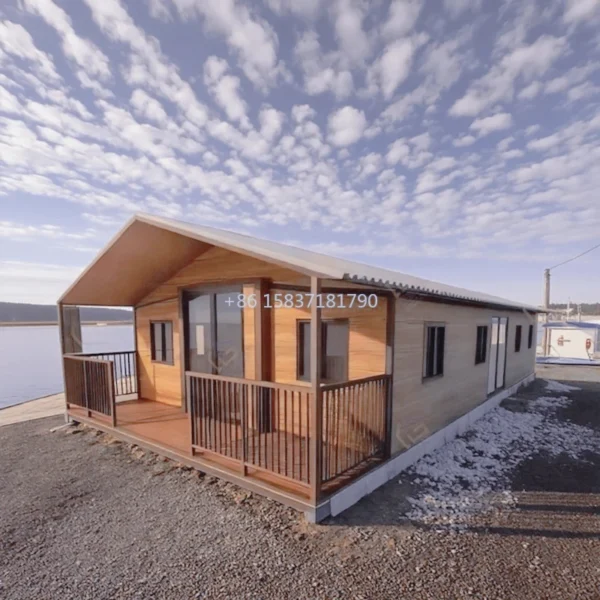 Prefabricated Container House Customized 36㎡ 72㎡ Tiny Homes 20ft Premade Folding Container House Luxury Prefab House for France