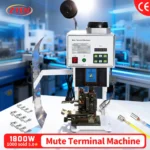 Low Noise Wire Terminals Crimping Machine 1.5T 2T Automatic Flat Cable Crimper Tool Multiple Connectors Support