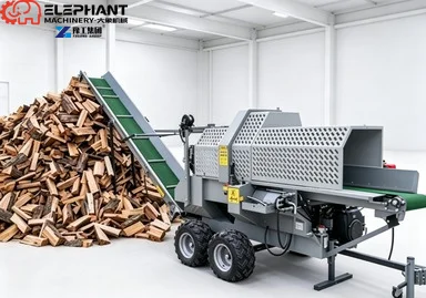15Ton Wheeled Mobile Firewood Splitter Strong Splitting Power Adapt Various Hard Wood Rural Construction 15Ton Wheeled Mobile Firewood Splitter Strong Splitting Power Adapt Various Hard Wood Rural Construction