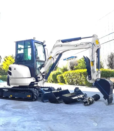 Multifunctional 1Ton 2Ton 2.5Ton 3Ton Household Farm Garden Agricultural Crawler Compact Small Mini Digger Pelle Excavators 1