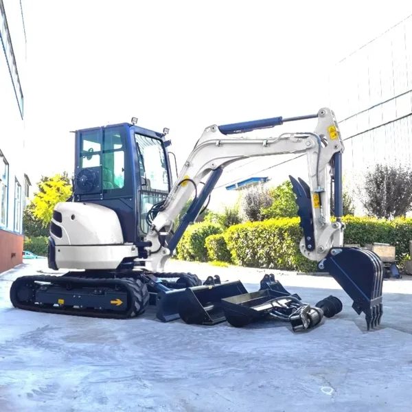 Multifunctional 1Ton 2Ton 2.5Ton 3Ton Household Farm Garden Agricultural Crawler Compact Small Mini Digger Pelle Excavators 1