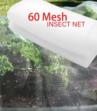 Garden Plant Insect Protection Net Vegetable Flower Fruit Woven Mesh Greenhouse Pest Control Protective Net Plant Anti-Bird Net 1