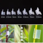 10-100Pcs Gardening Special Grafting Clamp Tomato Grafting Clamps Vegetable Eggplant Grafting Clamp Garden Plant Accessories