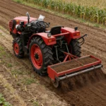 Customized Four Wheel Diesel Agricultural Tractor Supplied with Small Wheel Rotary Tiller and Mini Cultivator