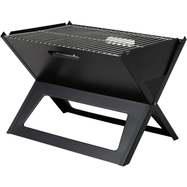 1pc Notebook BBQ Grill Cooking Bars Instant Foldable & Easy Portability For Outdoor Barbecues Camping Traveling Picnics Garden