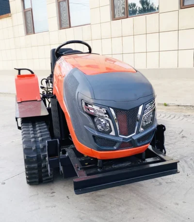 Customized 60HP crawler tractor specially used for plowing, multifunctional rotary tiller, high-power cultivator and mini tiller 1