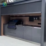 Customized Waterproof Stainless Steel Outdoor Kitchen BBQ Grill Low Maintenance for Backyard Catering Service Outdoor Events