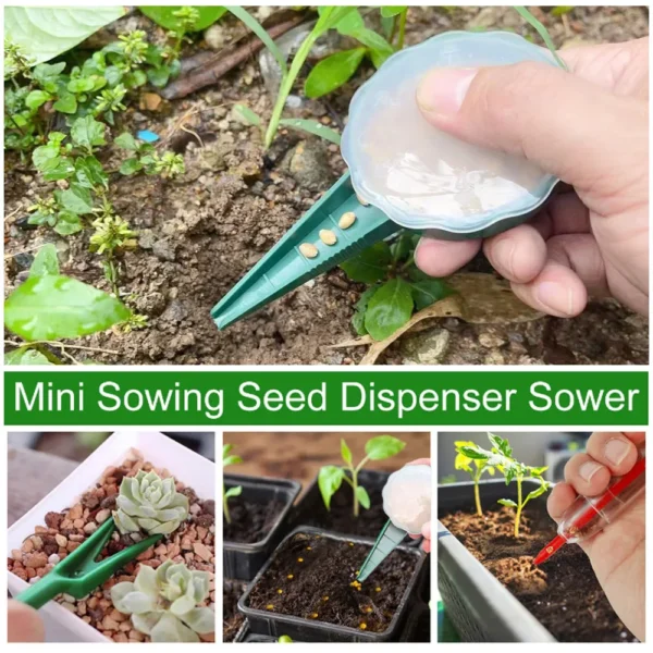 Horticultural seeder 5-speed adjustable set suitable for various types of seeds, convenient seeder