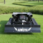 Customized Track Tank Remote Control Mower Slope Robot Gas Lawn Mower Land Mower