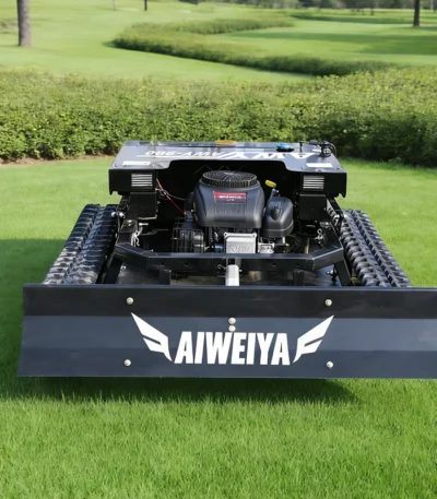 Customized Track Tank Remote Control Mower Slope Robot Gas Lawn Mower Land Mower 1