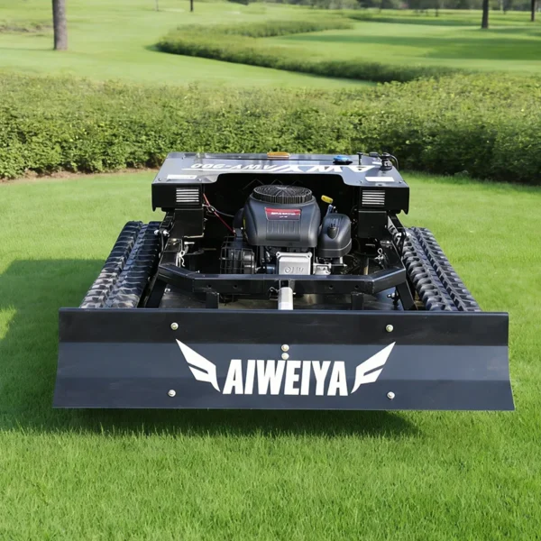 Customized Track Tank Remote Control Mower Slope Robot Gas Lawn Mower Land Mower 1