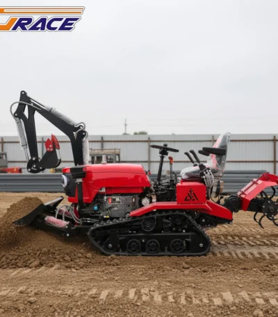 Customized 35HP Diesel Tractor with Hydraulic System for Heavy Duty Farm Operations Transport Jobs with Excavator for Sale 1
