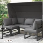 Garden Lounge Chair Set Garden Furniture Seating Group Balcony Furniture Set With Weatherproof Balcony Stool Table For Garden