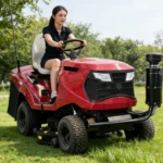 Customized lawn mower riding off-road performance lawn mower for fast and efficient weed removal