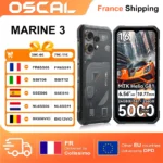 Blackview OSCAL MARINE 3 Android16 24GB(8+16)+256GB Rugged Smartphone 6.56″HD 5000mAh 10.77mm slim frame MTK Helio G81 Octa-core
